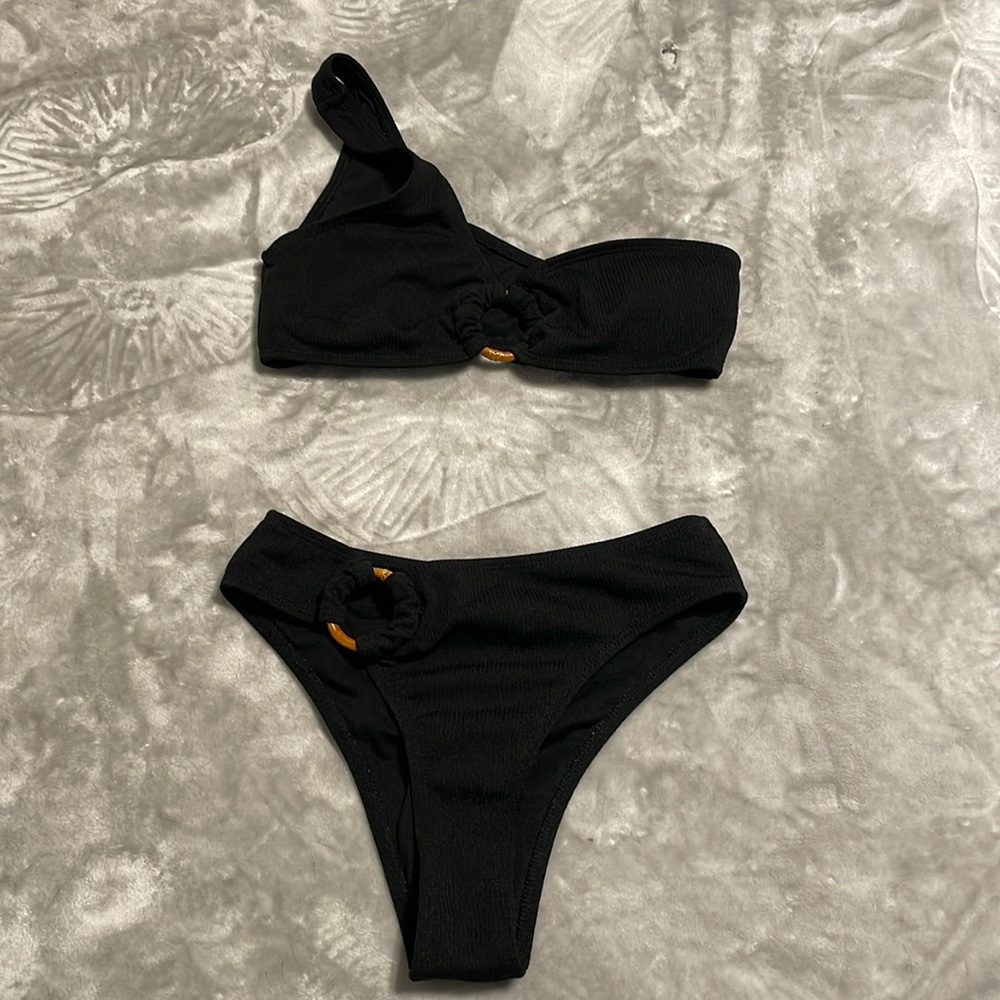 black bikini